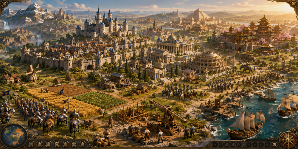 The 10 Best Games Like Age of Empires for Building Powerful Civilizations